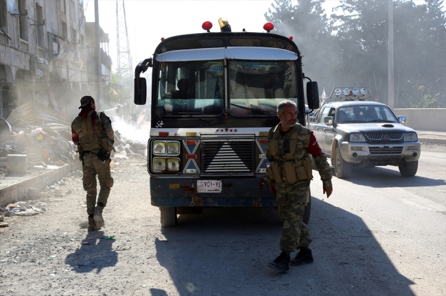 Milli Ordu polisleri Afrin'de göreve başladı